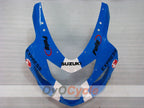 Injection Fairing kit for 04-05 GSXR600 - Blue, Black - DUNLOP, Rizla+ #OYO87901419