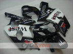 Injection Fairing kit for 04-05 GSXR600 - White, Black - West #OYO87901423