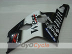 Injection Fairing kit for 04-05 GSXR600 - White, Black - West #OYO87901423