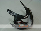 Injection Fairing kit for 04-05 GSXR600 - White, Black - West #OYO87901423