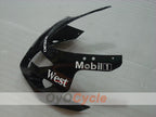 Injection Fairing kit for 04-05 GSXR600 - White, Black - West #OYO87901423