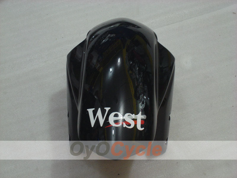 Injection Fairing kit for 04-05 GSXR600 - White, Black - West #OYO87901423