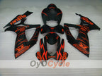 Injection Fairing kit for 06-07 GSX R750 - Orange, Black - Corona #OYO87901267