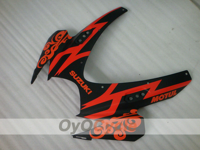 Injection Fairing kit for 06-07 GSX R750 - Orange, Black - Corona #OYO87901267
