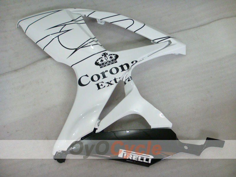 Injection Fairing kit for 06-07 GSX R750 - White, Black - Corona #OYO87901269