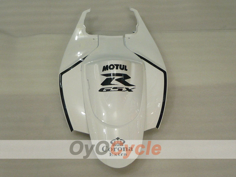 Injection Fairing kit for 06-07 GSX R600 - White, Black - Corona #OYO87901443