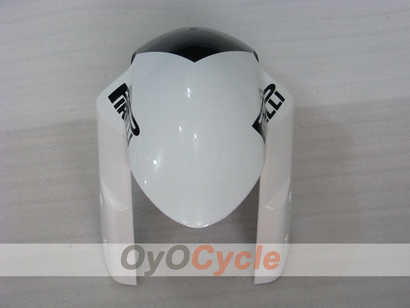 Injection Fairing kit for 06-07 GSX R600 - White, Black - Corona #OYO87901446