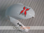 Injection Fairing kit for 06-07 GSX R600 - White, Black - Dark Dog #OYO87901461