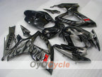 Injection Fairing kit for 06-07 GSX R600 - Black, Silver - Flame #OYO87901502