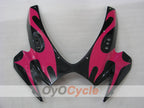 Injection Fairing kit for 06-07 GSX R750 - Black, Pink - Flame #OYO87901298