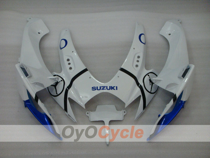 Injection Fairing kit for 06-07 GSX R600 - Blue, White - Jordan #OYO87901507