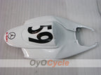 Injection Fairing kit for 06-07 GSX R600 - Red, White - Jordan #OYO87901510