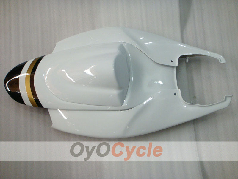Injection Fairing kit for 06-07 GSX R750 - White, Black - Lucky Strike #OYO87901308