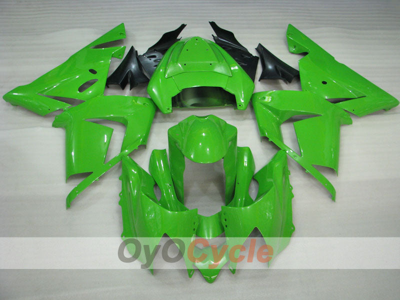Injection Fairing kit for 04-05 NINJA ZX-10R - Green, Black - Factory Style #OYO87901516 Secondary image