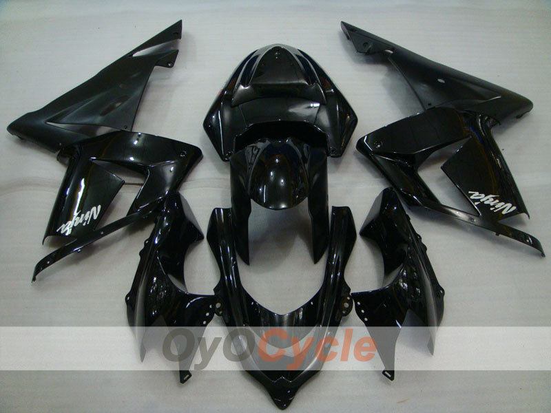 Injection Fairing kit for 04-05 NINJA ZX-10R - Black - Factory Style #OYO87901526
