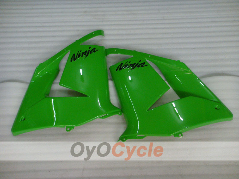 Injection Fairing kit for 04-05 NINJA ZX-10R - Green, Black - Factory Style #OYO87901528