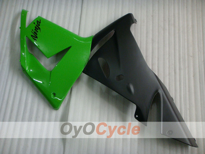 Injection Fairing kit for 04-05 NINJA ZX-10R - Green, Black - Factory Style #OYO87901528