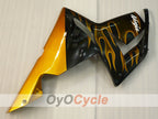 Injection Fairing kit for 04-05 NINJA ZX-10R - Black, Brown - Flame #OYO87901538