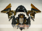 Injection Fairing kit for 04-05 NINJA ZX-10R - Black, Brown - Flame #OYO87901538