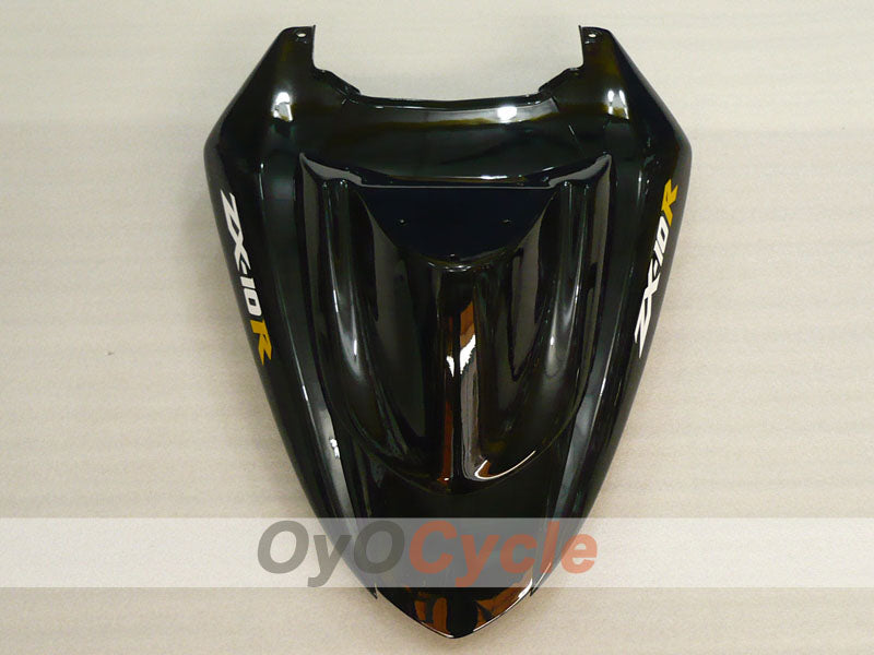 Injection Fairing kit for 04-05 NINJA ZX-10R - Black, Brown - Flame #OYO87901538
