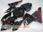 Injection Fairing kit for 04-05 NINJA ZX-10R - Red, Black - Flame #OYO87901540