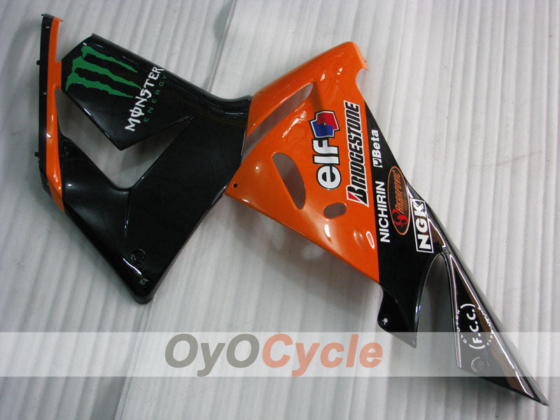 Left & Right Side Fairing For Kawasaki 04-05 Ninja ZX-10R #OYO87913337 Main image