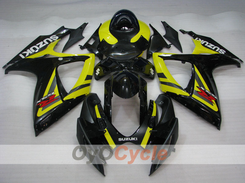 Injection Fairing kit for 06-07 GSX R750 - Yellow - Factory Style #OYO87901325