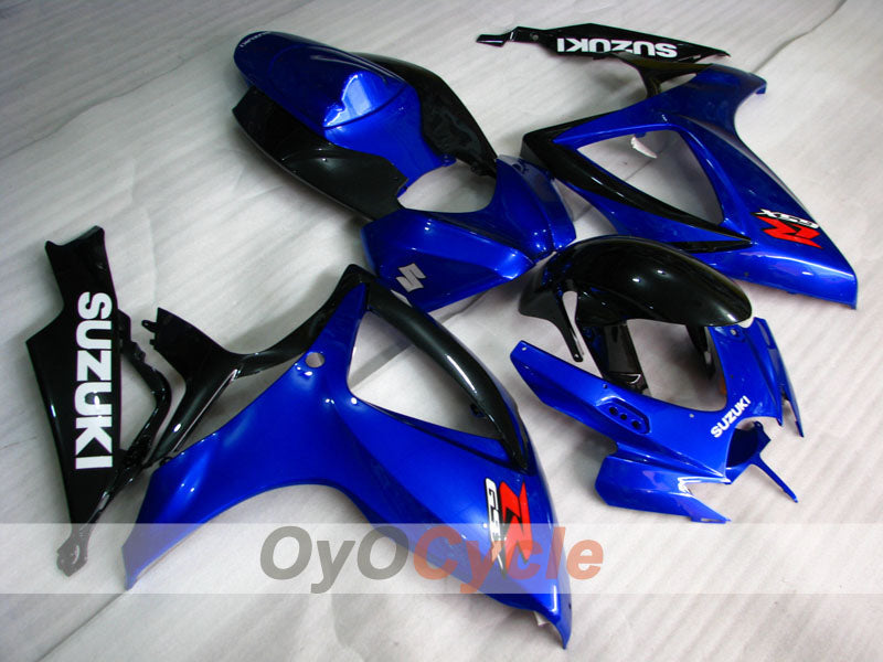 Injection Fairing kit for 06-07 GSX R750 - Blue, Black - Factory Style #OYO87901327