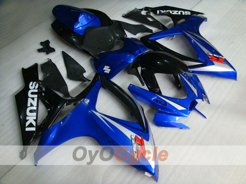 Injection Fairing kit for 06-07 GSX R750 - Blue, Black - Factory Style #OYO87901339 Main image