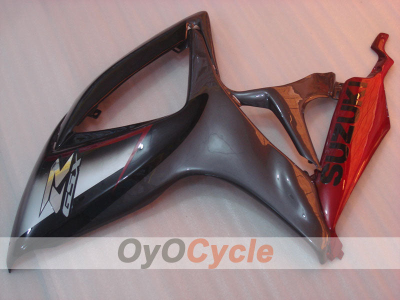 Injection Fairing kit for 06-07 GSX R750 - Red, Black - Factory Style #OYO87901340