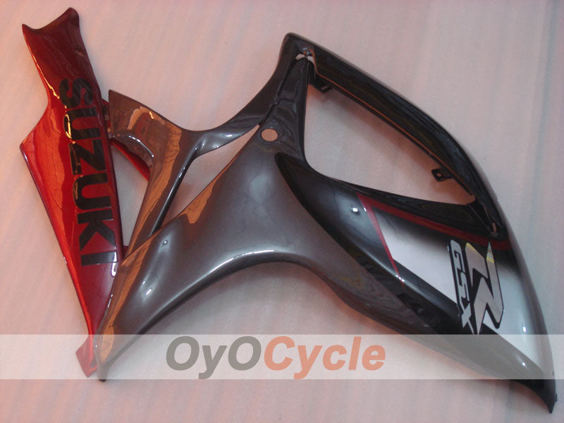 Injection Fairing kit for 06-07 GSX R750 - Red, Black - Factory Style #OYO87901340