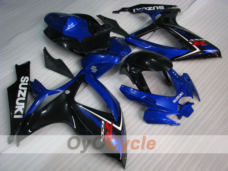 Injection Fairing kit for 06-07 GSX R750 - Blue, Black - Factory Style #OYO87901347