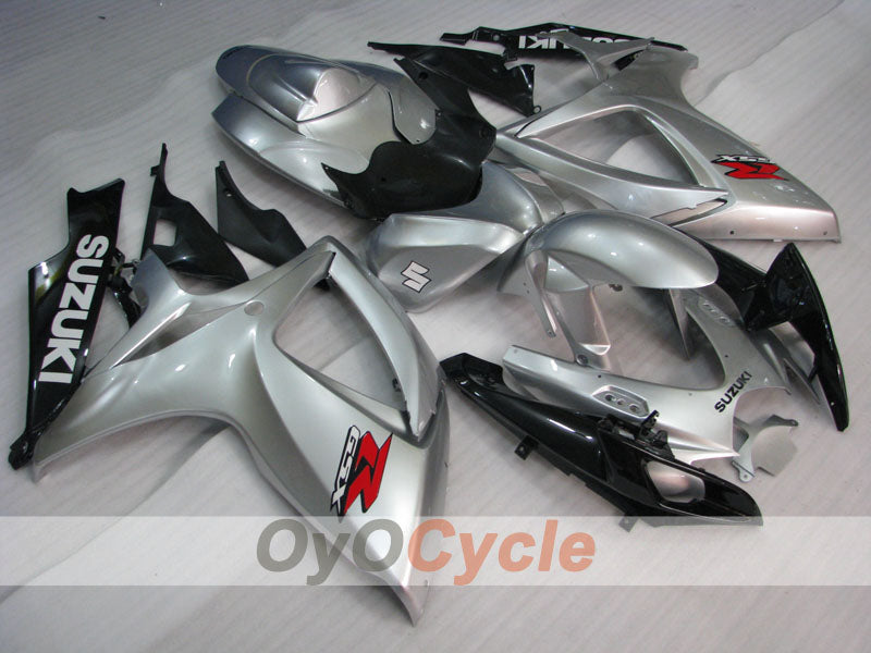 Injection Fairing kit for 06-07 GSX R750 - Black, Grey - Factory Style #OYO87901349