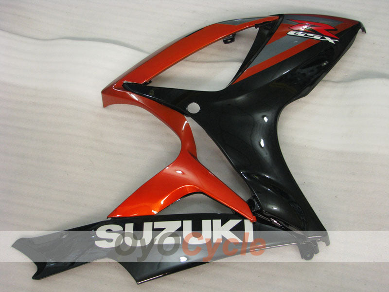 Injection Fairing kit for 06-07 GSX R600 - Red, Black - Factory Style #OYO87901592