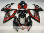 Injection Fairing kit for 06-07 GSX R600 - Red, Black - Factory Style #OYO87901592