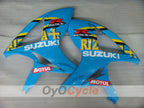Injection Fairing kit for 06-07 GSX R600 - Blue, Black - MOTUL, Rizla+ #OYO87901602