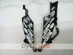 Injection Fairing kit for 06-07 GSX R750 - White, Black - VIRU #OYO87901373