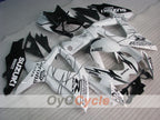 Injection Fairing kit for 08-10 GSX R750 - White, Black - Corona #OYO87901385