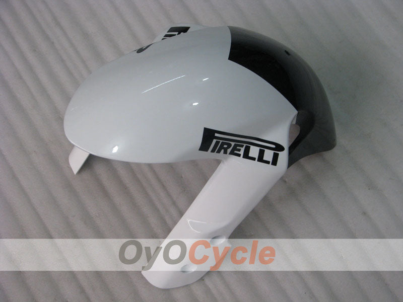 Injection Fairing kit for 08-10 GSX R750 - White, Black - Corona #OYO87901385