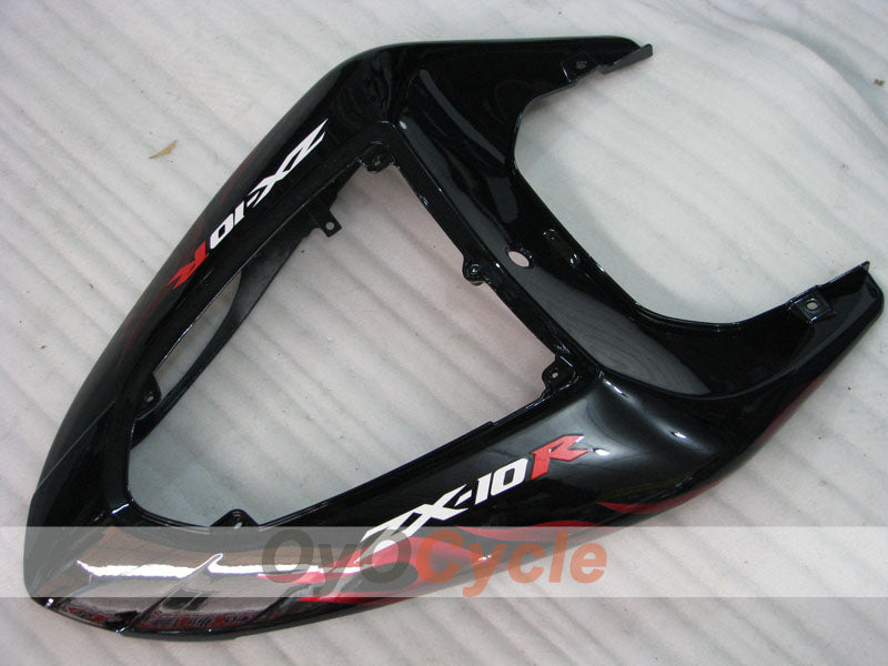 Injection Fairing kit for 06-07 NINJA ZX-10R - Red, Black - Flame #OYO87901612