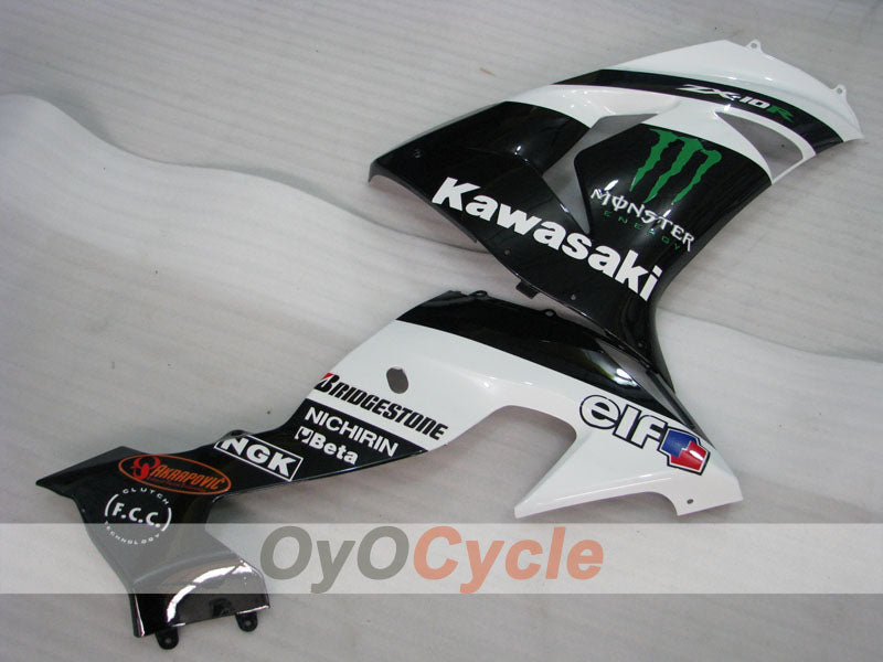 Left & Right Side Fairing For Kawasaki 06-07 Ninja ZX-10R #OYO87913388