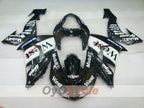 Injection Fairing kit for 06-07 NINJA ZX-10R - White, Black - West #OYO87901631