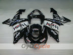 Injection Fairing kit for 06-07 NINJA ZX-10R - White, Black - West #OYO87901634