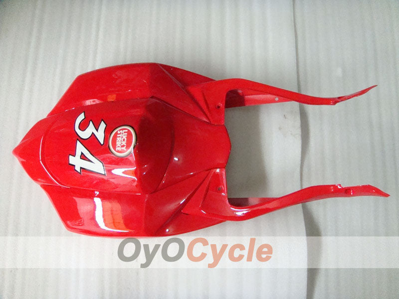 Injection Fairing kit for 08-10 GSX R600 - Red, White - Lucky Strike, MICHELIN, MOTUL #OYO87901644
