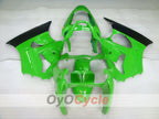 Injection Fairing kit for 00-02 NINJA ZX-6R - Green, Black - Factory Style #OYO87901692