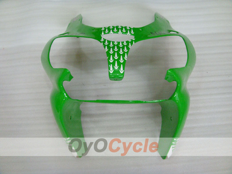 Injection Fairing kit for 00-02 NINJA ZX-6R - Green, Black - Factory Style #OYO87901695