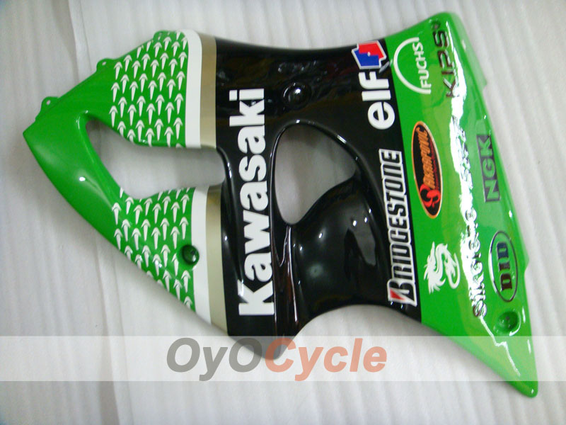 Left & Right Side Fairing For Kawasaki 00-02 Ninja ZX-6R #OYO87912901 Secondary image