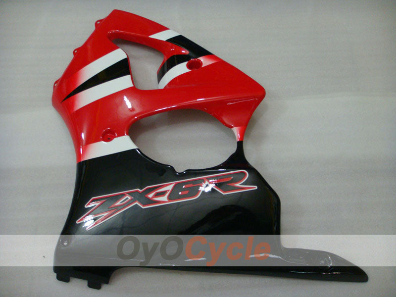 Left & Right Side Fairing For Kawasaki 00-02 Ninja ZX-6R #OYO87912908 Main image