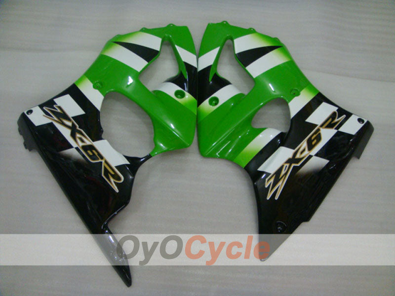 Left & Right Side Fairing For Kawasaki 00-02 Ninja ZX-6R #OYO87912917 Main image