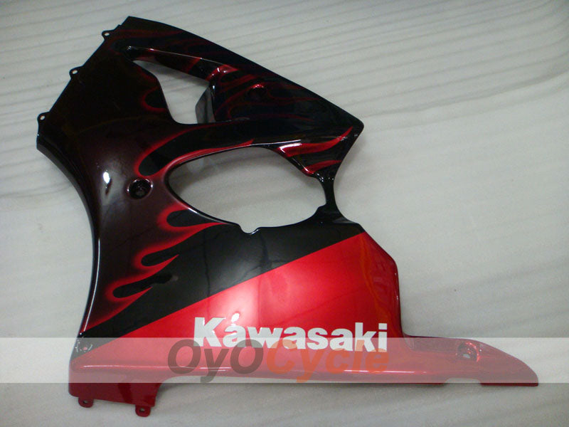 Left & Right Side Fairing For Kawasaki 00-02 Ninja ZX-6R #OYO87912920 Main image